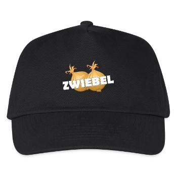 oignon - Casquette de baseball Enfant - noir - Devant