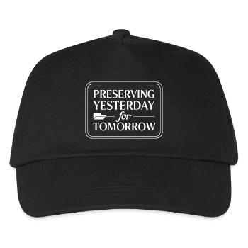 Preserving Yesterday for Tomorrow - Kids’ Baseball Cap - black - Front