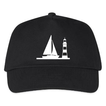 Sail - Kids’ Baseball Cap - black - Front