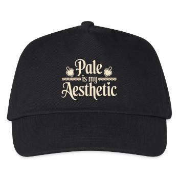 Pale Is My Aesthetic - Kids’ Baseball Cap - black - Front