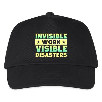 Musical Theatre Invisible Work Theater Gift - Kids’ Baseball Cap - black - Front