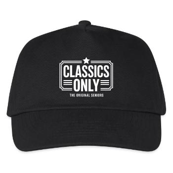 Classiques uniquement : Insigne original des terminales - Casquette de baseball Enfant - noir - Devant