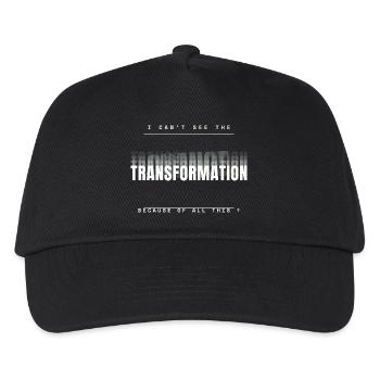 Transformation fail - Kinder Basecap - Schwarz - Vorne
