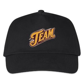 Équipe - Casquette de baseball Enfant - noir - Devant