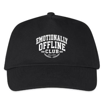 Emotionally Offline Club - Kids’ Baseball Cap - black - Front