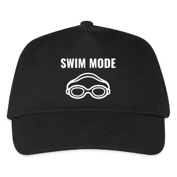 Mode Nage pour Vrais Nageurs - Casquette de baseball Enfant - noir - Devant