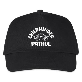 Gardienne d’enfants Gardienne de garde d’enfants Patrouille - Casquette de baseball Enfant - noir - Devant