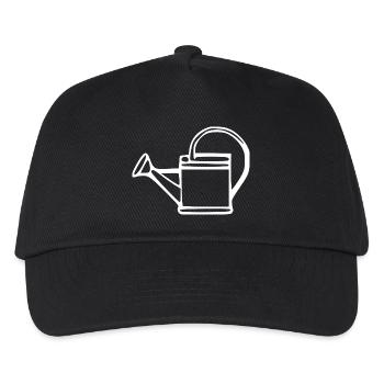 Watering Can Garden Gardener Gift - Kids’ Baseball Cap - black - Front