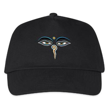 buddha eyes - Kinder Basecap - Schwarz - Vorne
