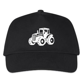 Tractor Farmer - Kids’ Baseball Cap - black - Front