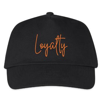 Loyauté - Casquette de baseball Enfant - noir - Devant