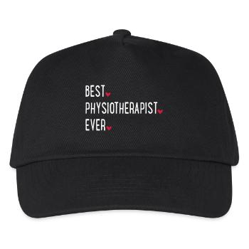 Best physiotherapist ever - Kids’ Baseball Cap - black - Front