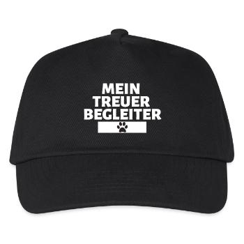 Mon fidèle ami chien de compagnie - Casquette de baseball Enfant - noir - Devant