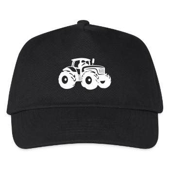 Tractor Farmer Farmer - Kids’ Baseball Cap - black - Front