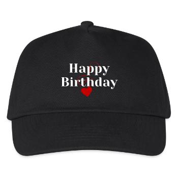 Bon anniversaire - Casquette de baseball Enfant - noir - Devant