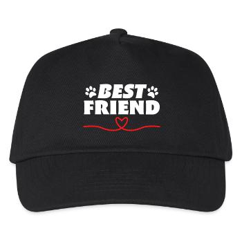 Meilleur ami - Casquette de baseball Enfant - noir - Devant