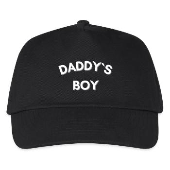 Daddy's Boy - Kids’ Baseball Cap - black - Front