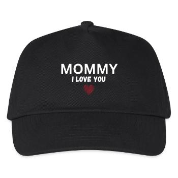 Mommy I love you - Kids’ Baseball Cap - black - Front