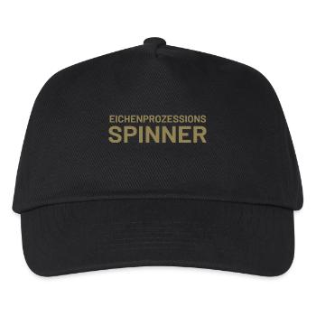 Lustiger Spruch Eichenprozessionsspinner witzig - Kinder Basecap - Schwarz - Vorne