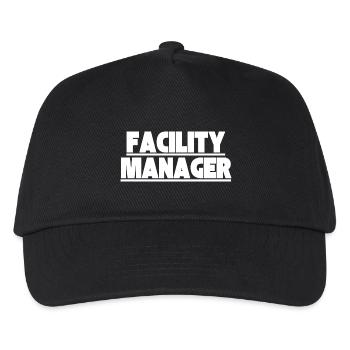 Facility Manager In-house technician Caretaker - Kids’ Baseball Cap - black - Front