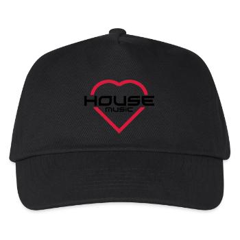 House Music - Kids’ Baseball Cap - black - Front