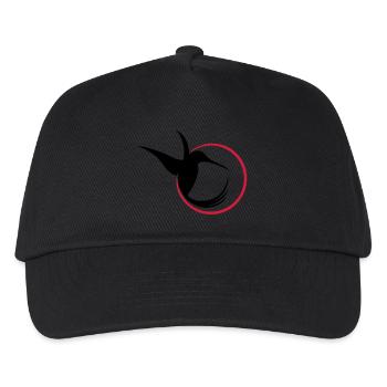 Kolibri - Kinder Basecap - Schwarz - Vorne