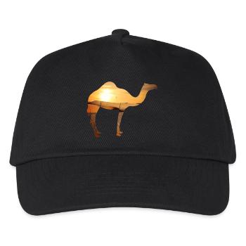 Kamel - Kinder Basecap - Schwarz - Vorne