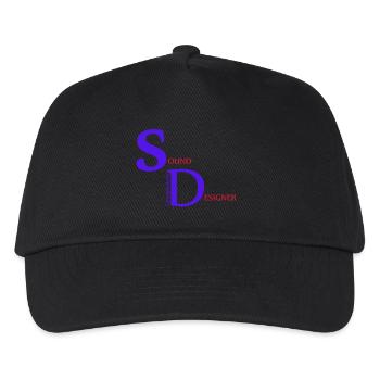 Compositeur Sound Designer - Casquette de baseball Enfant - noir - Devant