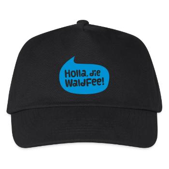 holla die waldfee - Kinder Basecap - Schwarz - Vorne