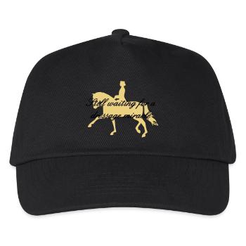 2541614 10437254 Dressur - Kinder Basecap - Schwarz - Vorne