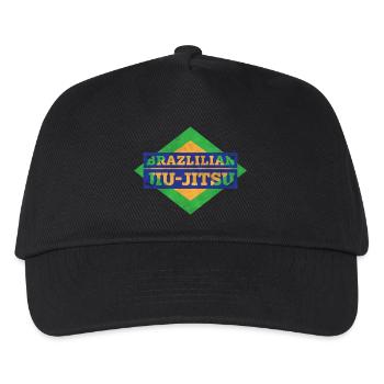 Brazlilian Jiu-Jitsu - Kinder Basecap - Schwarz - Vorne
