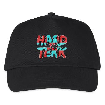 lettrage HardTekk 3D 004 - Casquette de baseball Enfant - noir - Devant