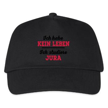 Jura - Kinder Basecap - Schwarz - Vorne