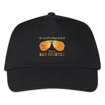 This Is Bat Country - Fear and Loathing - Kids’ Baseball Cap - black - Front