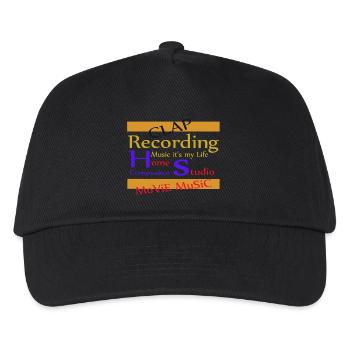 home studio movie music - Casquette de baseball Enfant - noir - Devant
