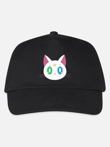 Lustige Katze - Kinder Basecap - Schwarz