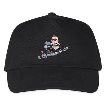 Baby Rider - Kinder Basecap - Schwarz - Vorne