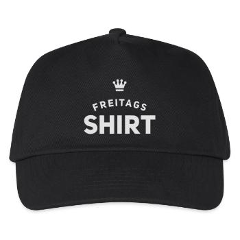 Friday shirt - Kids’ Baseball Cap - black - Front
