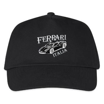 Italia - Kids’ Baseball Cap - black - Front