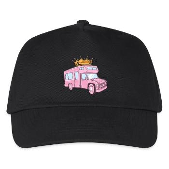 Rose Camper / Femme Camper / Camper / Rose - Casquette de baseball Enfant - noir - Devant