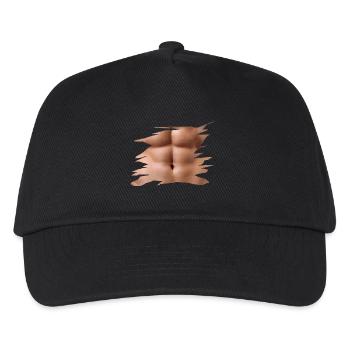 sixpack - Kinder Basecap - Schwarz - Vorne
