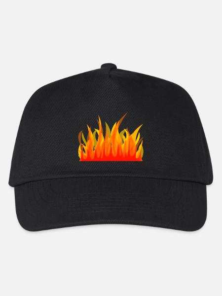 Fire department 1 - Kinder Basecap - Schwarz