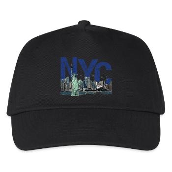 NYC NEW YORK CITY - Kids’ Baseball Cap - black - Front