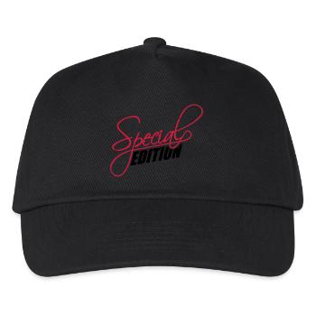 Special Edition Design - Kids’ Baseball Cap - black - Front