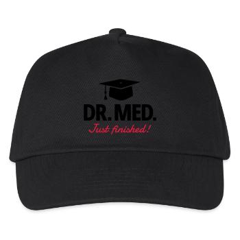 Docteur mortier - Casquette de baseball Enfant - noir - Devant