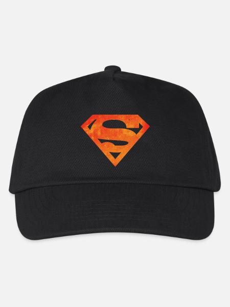 Justice League Superman Logo - Kids’ Baseball Cap - black