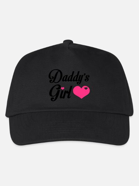 Daddy's Girl - Kids’ Baseball Cap - black