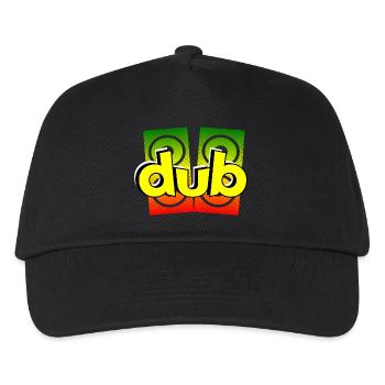 You b - Kids’ Baseball Cap - black - Front