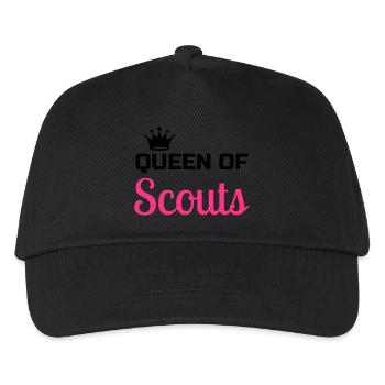 Scout / Scouting / Pfadfinder / Pfadfinderin - Kinder Basecap - Schwarz - Vorne