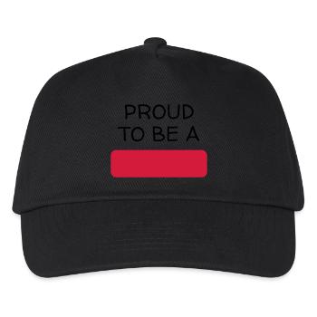 Customize it ! / Anpassen / Personnaliser - Kids’ Baseball Cap - black - Front